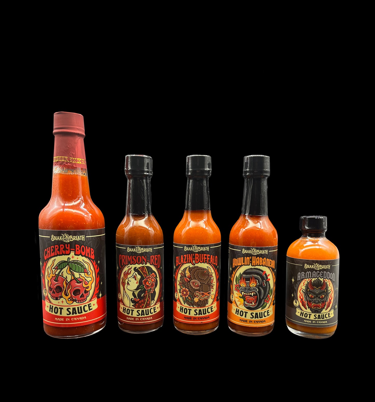 SBSC 5-PACK HOT SAUCE